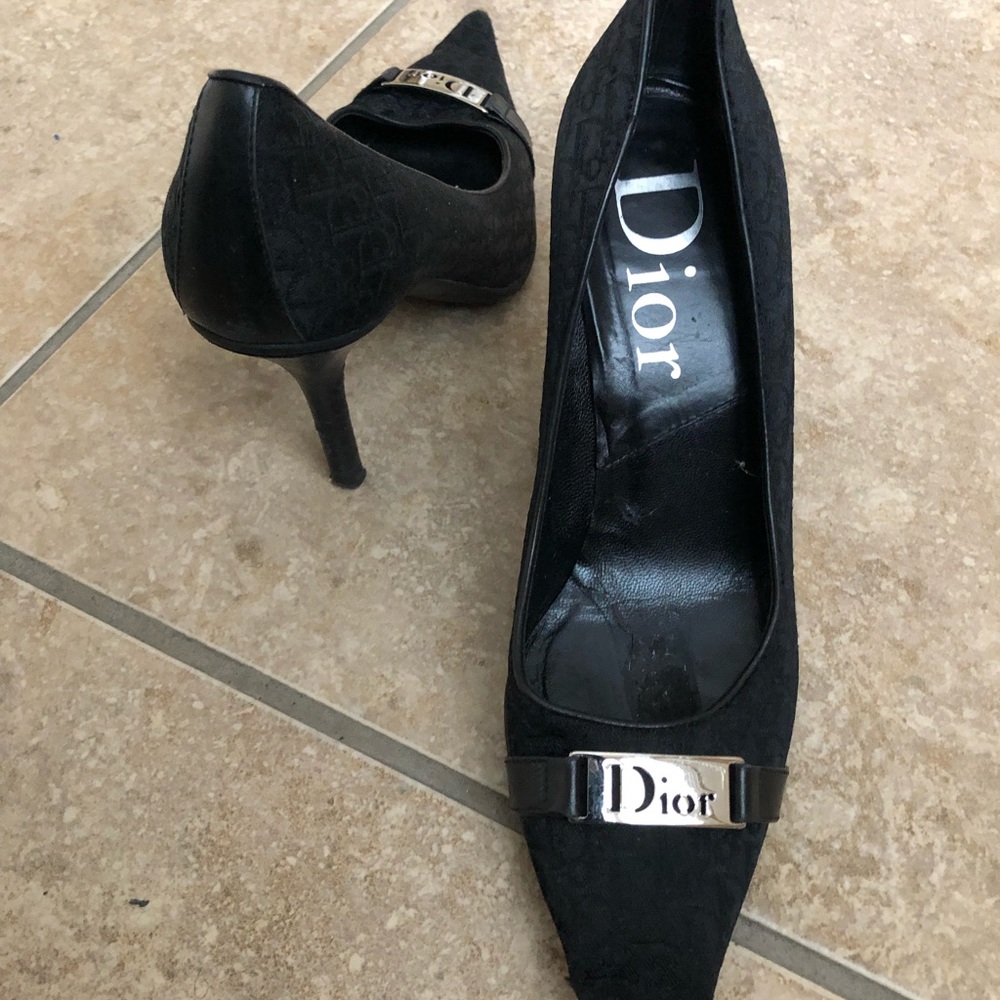 Authentic Dior Classic logo shoes size 7 - Picture 2 of 8